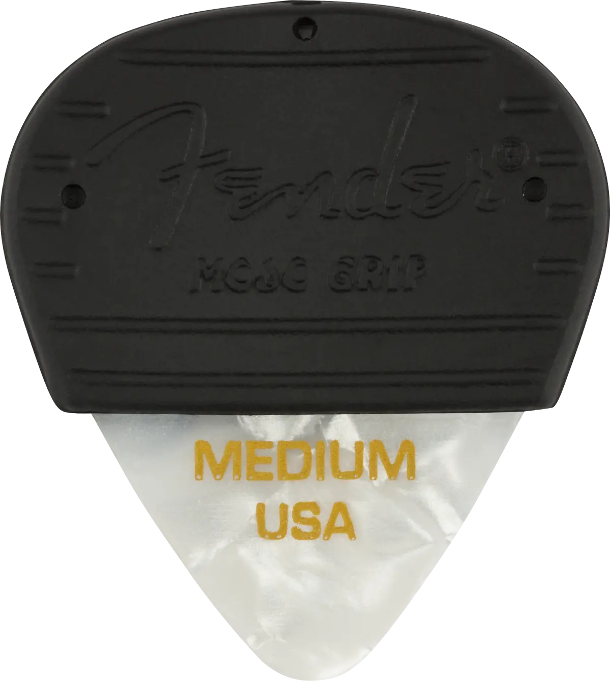 PUA FENDER MOJO GRIP CELLULOID MEDIUM WHITE MOTO PAQUETE 3