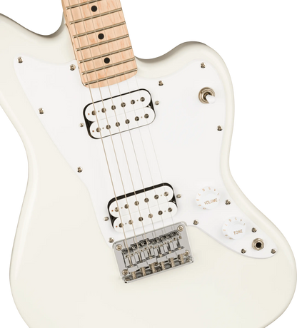 GUITARRA ELECTRICA FENDER SQ MINI JAZZMASTER OLIMPIC BLANCA