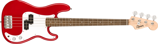 BAJO ELECTRICO FENDER MINI PRECISION DIAPASON LAUREL DAKOTA COLOR ROJO
