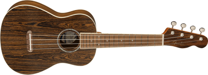 UKULELE CONCIERTO FENDER ZUMA EXOTIC DIAPASON WALNUT BOCOTE