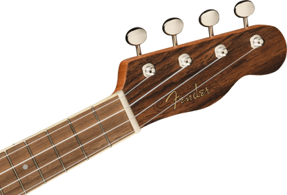 UKULELE CONCIERTO FENDER ZUMA EXOTIC DIAPASON WALNUT BOCOTE