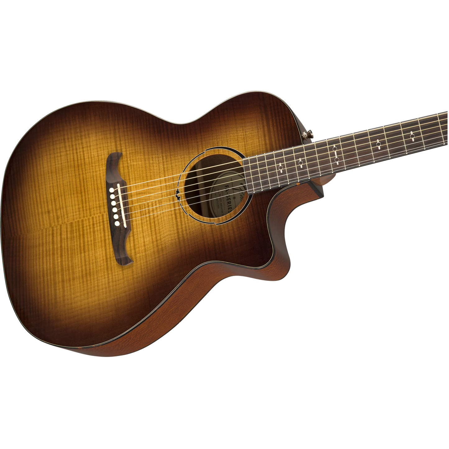 GUITARRA ELECTROACUSTICA FENDER FA-345CE AUDITORIUM TEA BURST