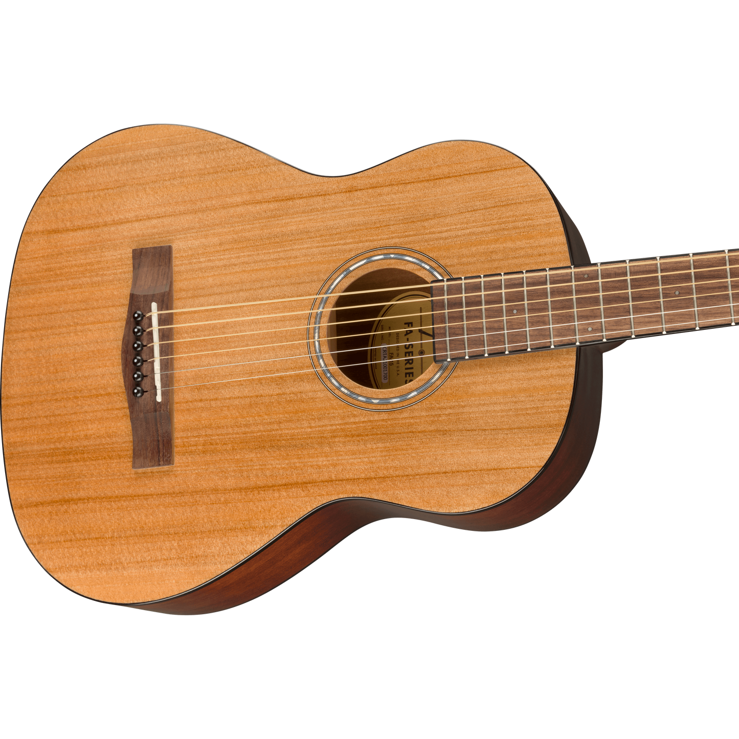 GUITARRA TERCEROLA FENDER FA-15 3\4 NATURAL
