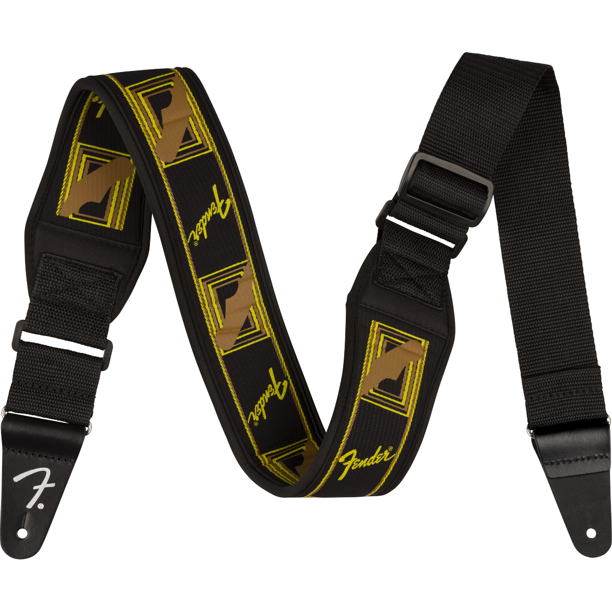 TAHALI FENDER SWELL NEOPRENE MONO NEGRO AMARILLO