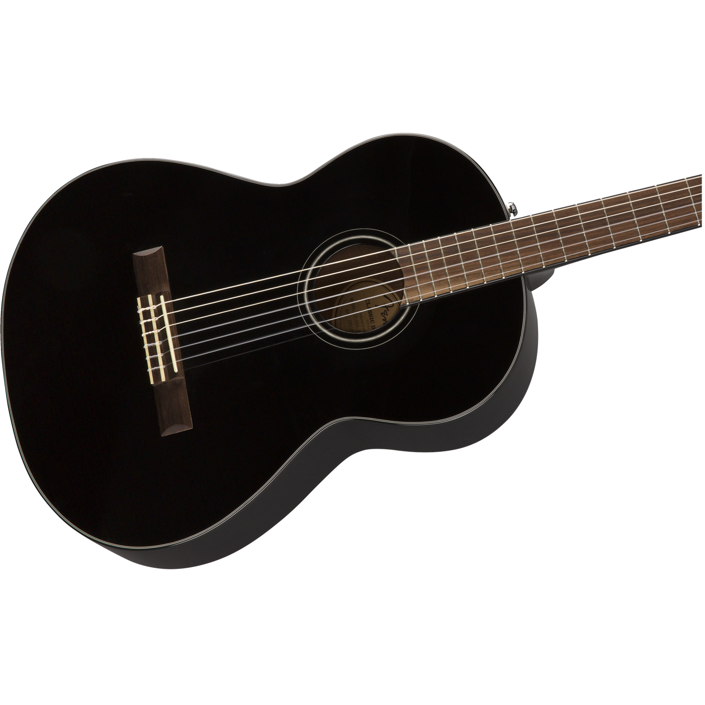 GUITARRA ACUSTICA FENDER CN-60S NYLON NEGRA