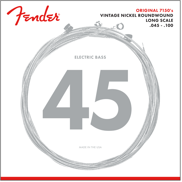 ENCORDADURA BAJO ELECTRICO FENDER LS 7150ML .45-.100 ORIGINAL