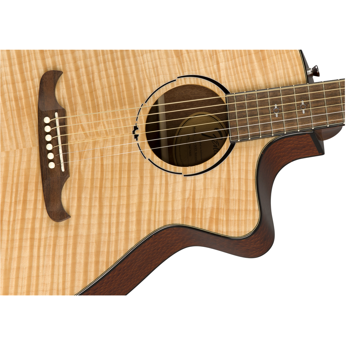 GUITARRA ELECTROACUSTICA FENDER AUDITORIUM FA-345CE NATURAL