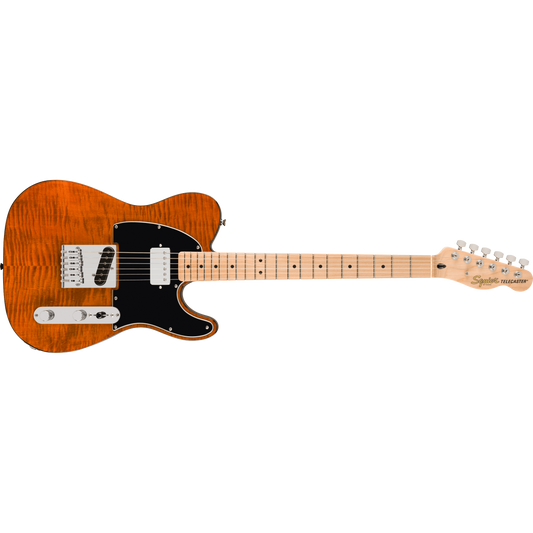 GUITARRA ELECTRICA INSTRUMENTO FENDER AFF TELECASTER FMT SH MN DIAPASON ARCE, GOLPEADOR MOCA