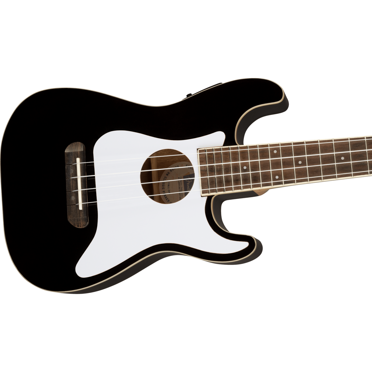 UKULELE INSTRUMENTO FENDER FELLERTON STRAC NEGRO