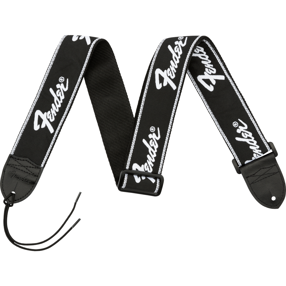 TAHALI FENDER RUNNING LOGO NEGRO/BLANCO 2"