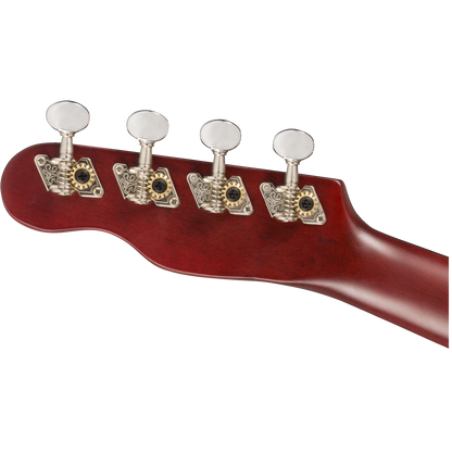 UKULELE INSTRUMENTO FENDER SOPRANO COLOR CHERRY