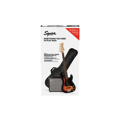 KIT BAJO ELECTRICO FENDER AFFINITY SERIES PRECISION SOMBREADO RUMBLE 15 120V