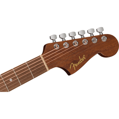 GUITARRA ELECTROACUSTICA FENDER STANDAR DE CALIFORNIA REDONDO NEGRA