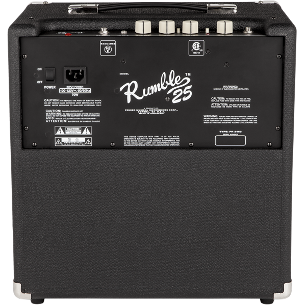 COMBO BAJO FENDER RUMBLE 25 V3 120V