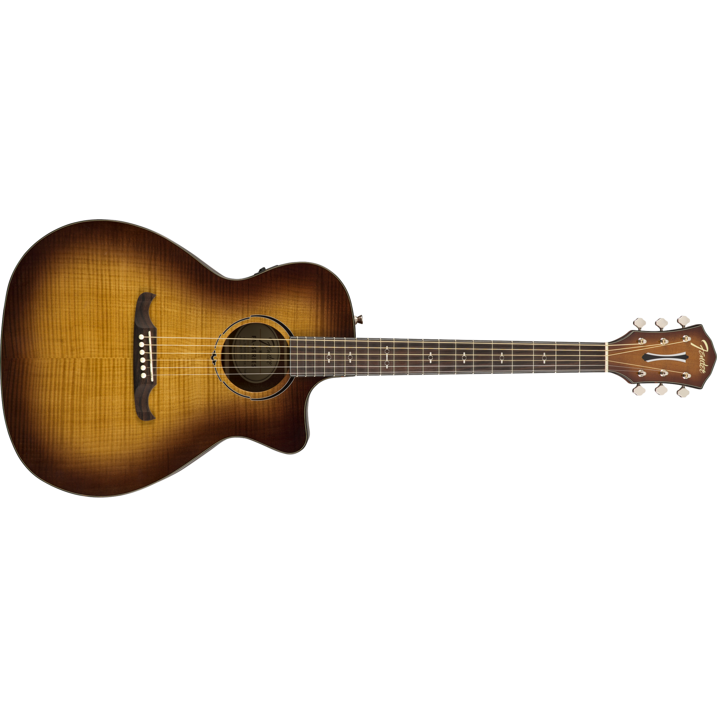 GUITARRA ELECTROACUSTICA FENDER FA-345CE AUDITORIUM TEA BURST