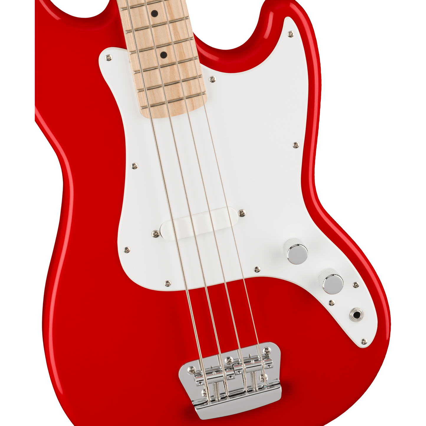 BAJO ELECTRICO FENDER 4 CUEDAS BRONCO COLOR ROJO