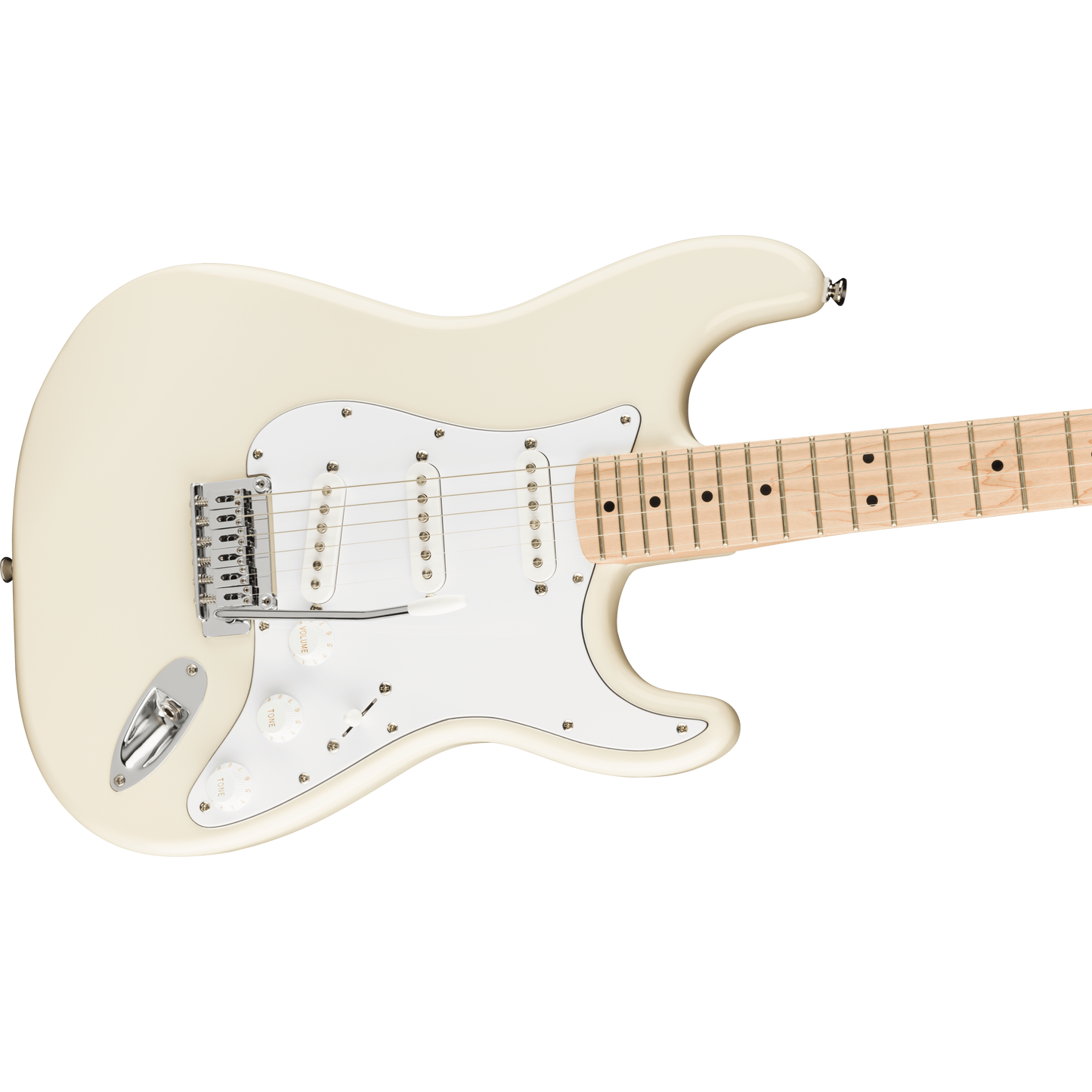 INSTRUMENTO GUITARRA ELECTRICA FENDER STRATOCASTER CREMA