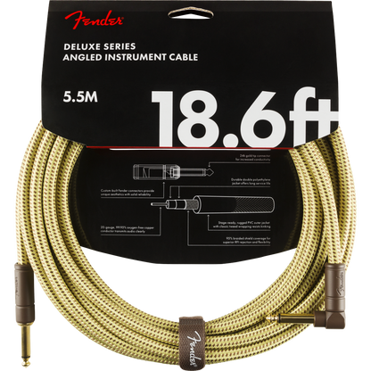 CABLE INSTRUMENTO FENDER DELUXE TWEED 5.6 MTS