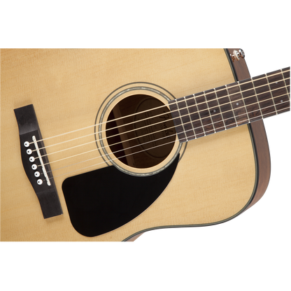 GUITARRA ACUSTICA FENDER CD-60 DREAD NATURAL CON ESTUCHE
