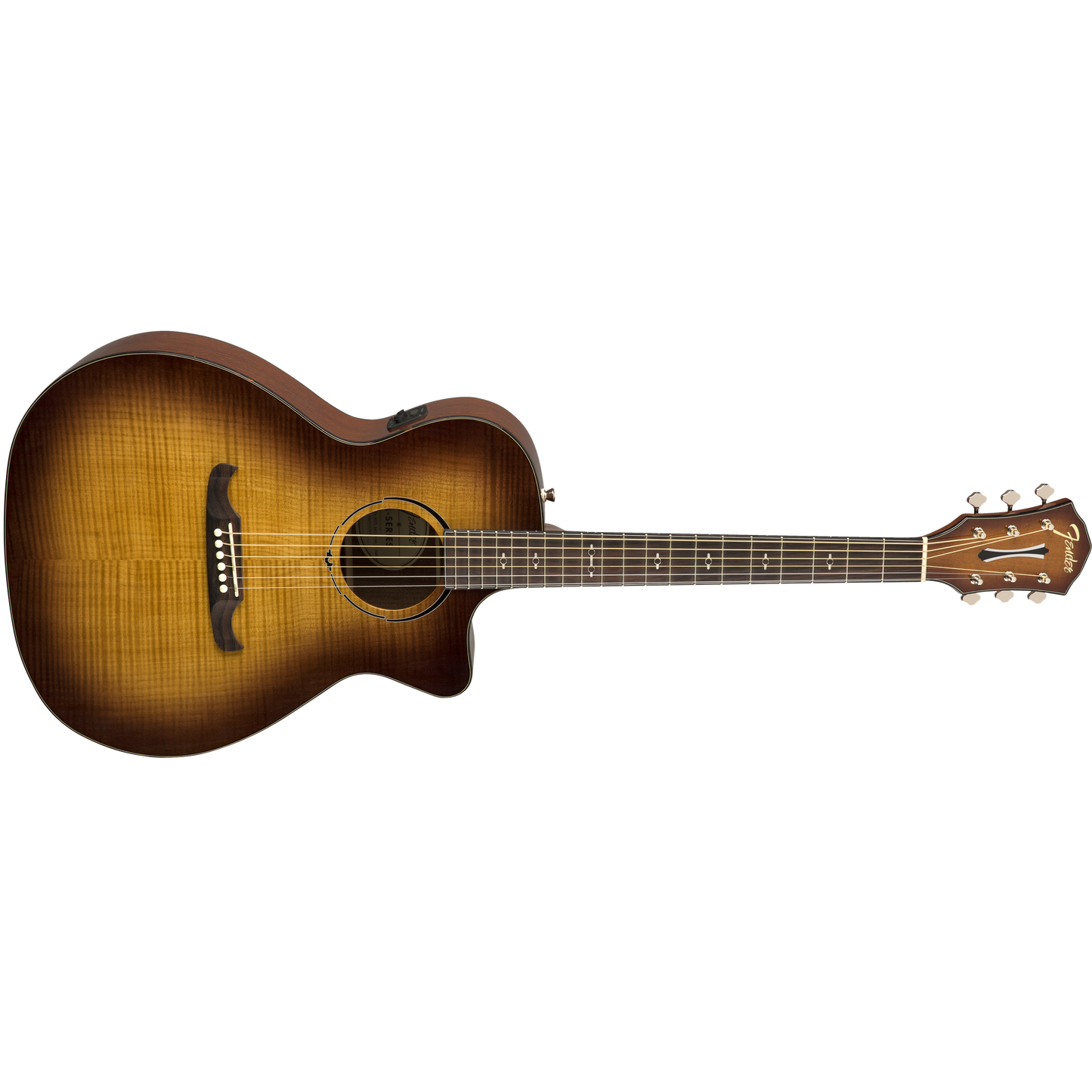 GUITARRA ELECTROACUSTICA FENDER FA-345CE AUDITORIUM TEA BURST
