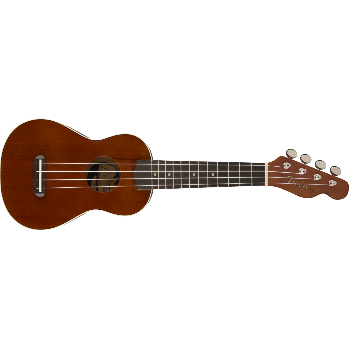 UKULELE INSTRUMENTO FENDER SOPRANO COLOR NATURAL