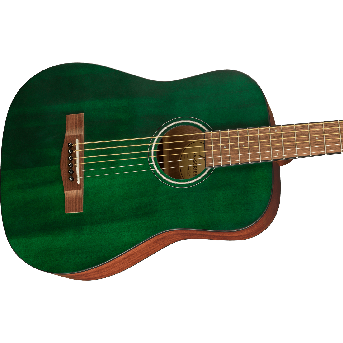 GUITARRA TERCEROLA FENDER 3/4 FA-15 W/BAG VERDE