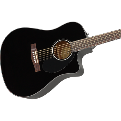 GUITARRA ELECTROACUSTICA FENDER CD-60SCE ACORAZADA NEGRA