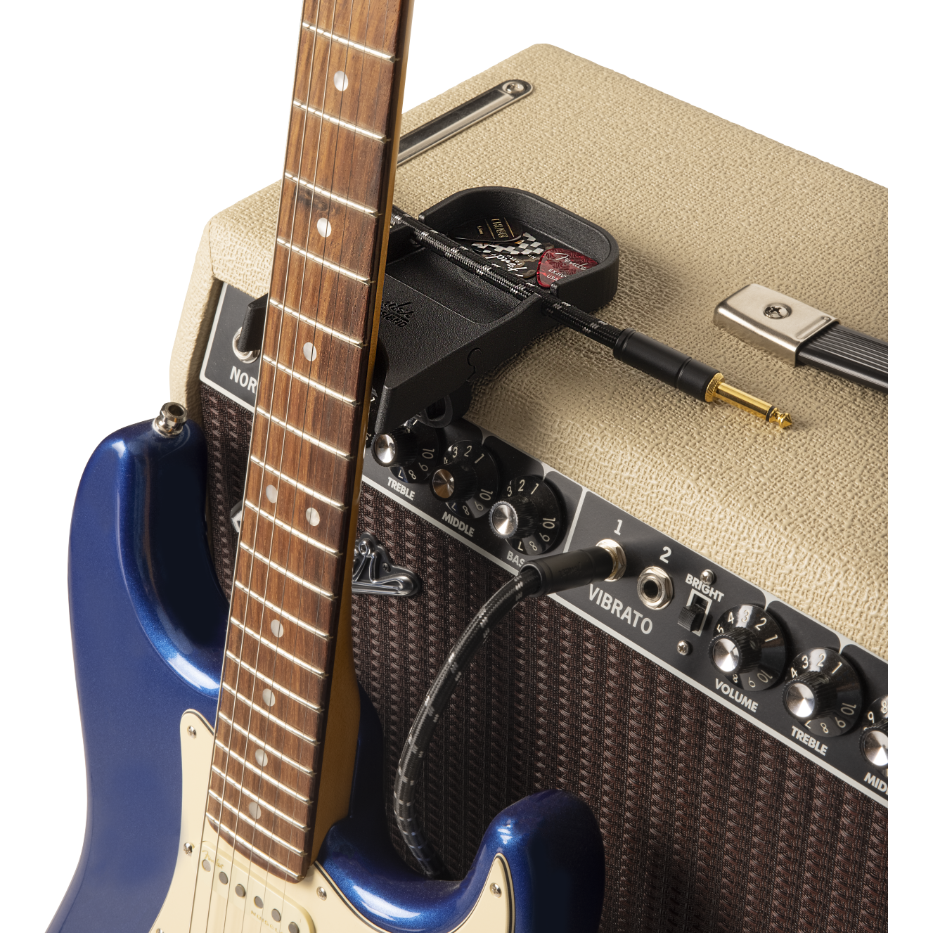 SOPORTE INSTRUEMENTO FENDER AMPERSTAND NEGRO
