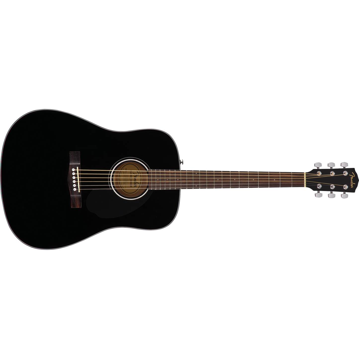 GUITARRA ACUSTICA FENDER CD-60S DREAD NEGRA