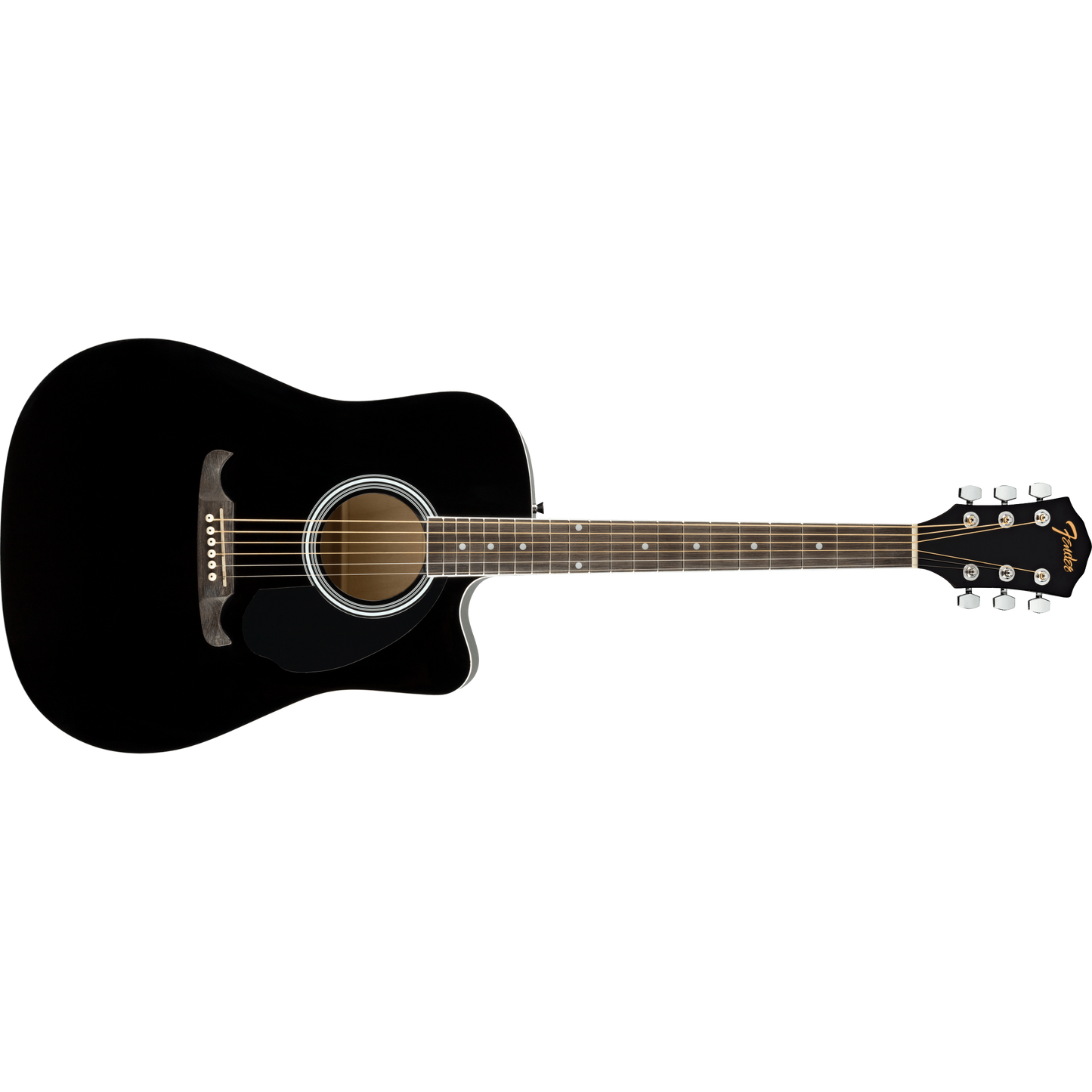 GUITARRA INSTRUMENTO ELECTROACUSTICA FENDER DREAND NEGRA ACORAZADO