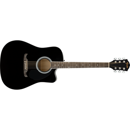 GUITARRA INSTRUMENTO ELECTROACUSTICA FENDER DREAND NEGRA ACORAZADO