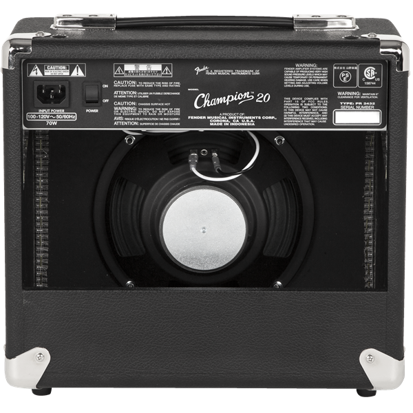 COMBO GUITARRA FENDER CHAMPION 20 120V
