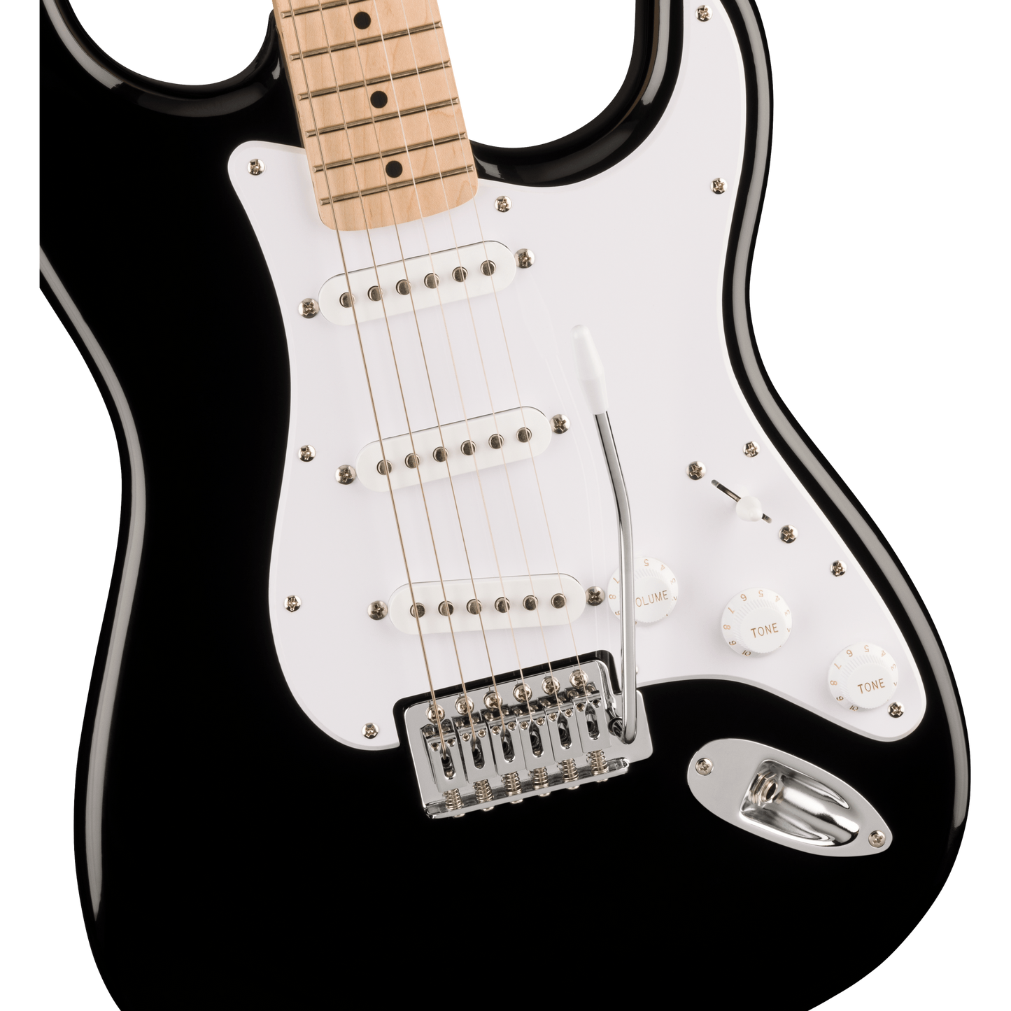 GUITARRA ELECTRICA FENDER SQUIER SONIC STRATOCASTER PACK COLOR NEGRO