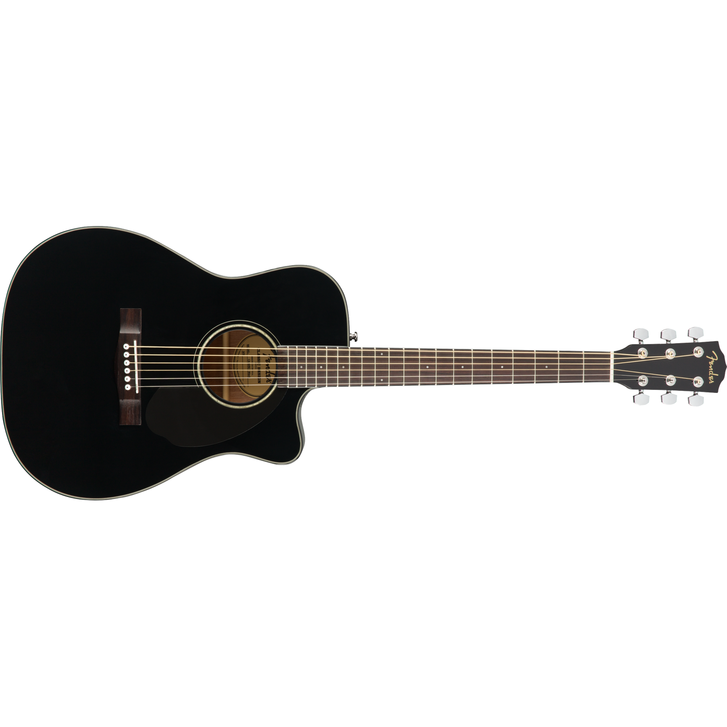 GUITARRA ELECTROACUSTICA FENDER CC-60SCE CONCERT NEGRA