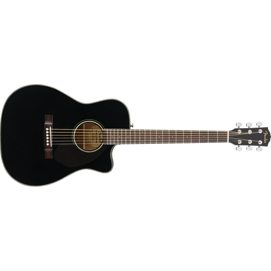 GUITARRA ELECTROACUSTICA FENDER CC-60SCE CONCERT NEGRA