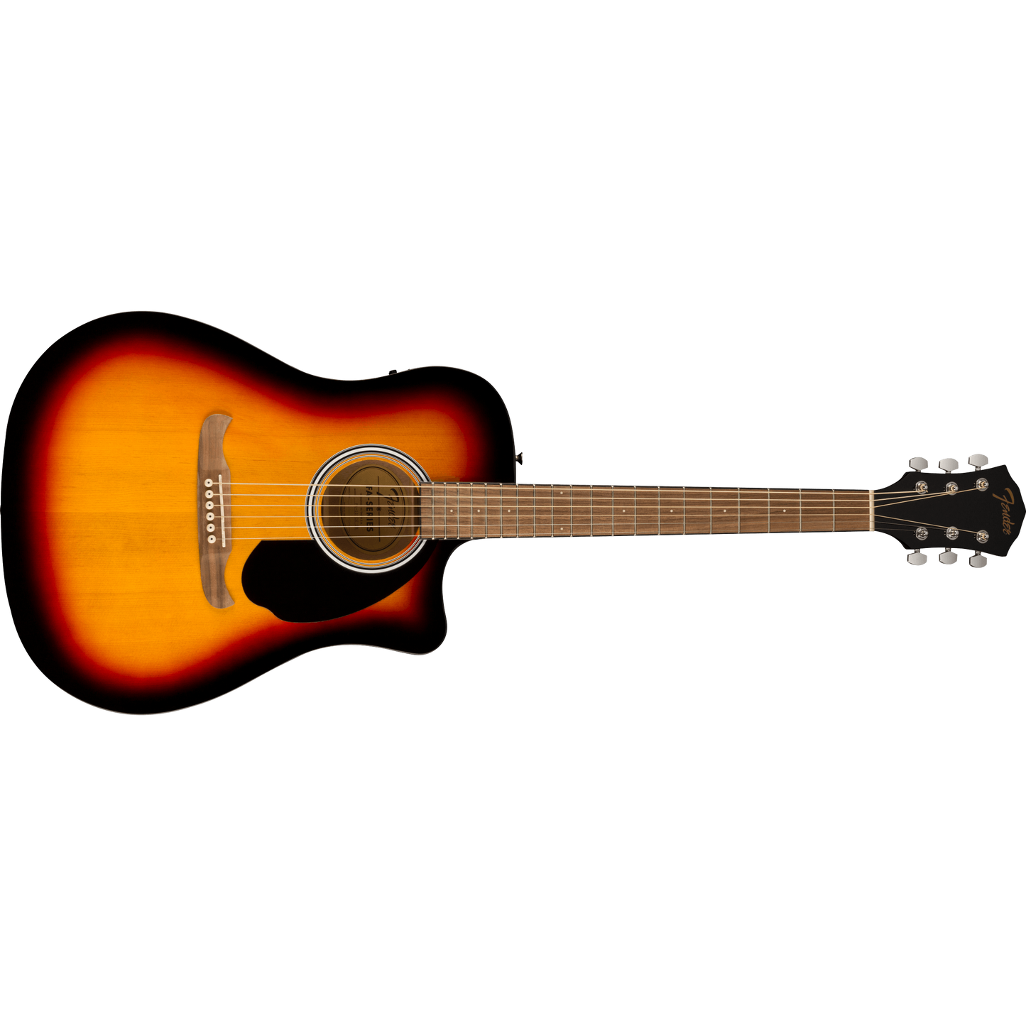 GUITARRA INSTRUMENTO ELECTROACUSTICA FENDER DREAD SOMBREADA FA-125CE
